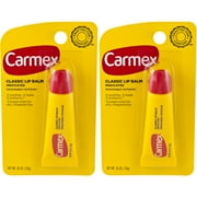2 Pack - Carmex Moisturizing Lip Balm - .35oz Each