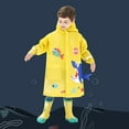thumbnail image 2 of Gubotare Toddler Raincoat Raincoats Kids Rain Poncho Girls Boys Rain Jacket Toddler Waterproof Poncho Rain Wear 2T 3T 4T 5T 6T 7T (Dark Blue,1-2 Years), 2 of 8