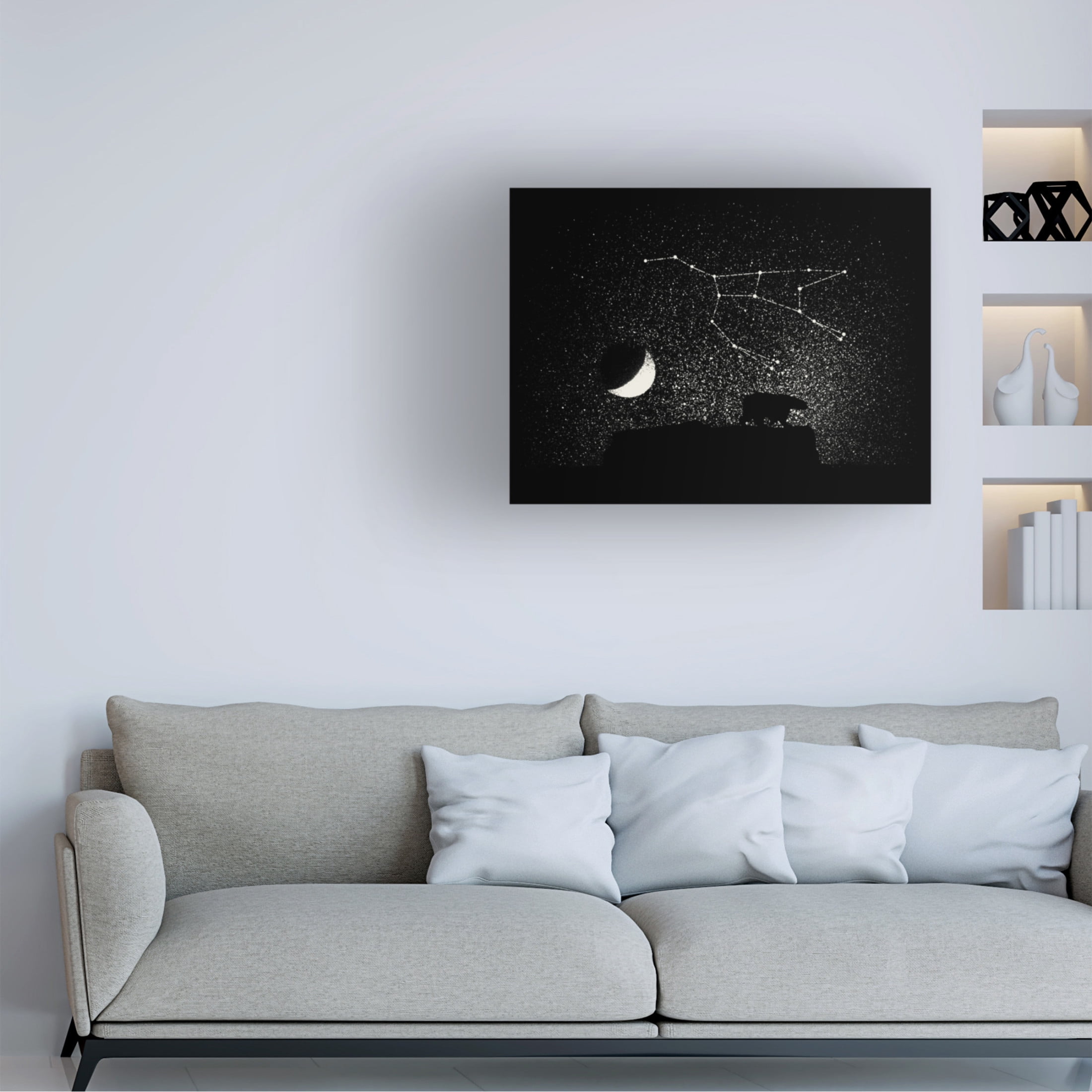 Trademark Fine Art Florent Bodart  Ursa Major Canvas Wall Art