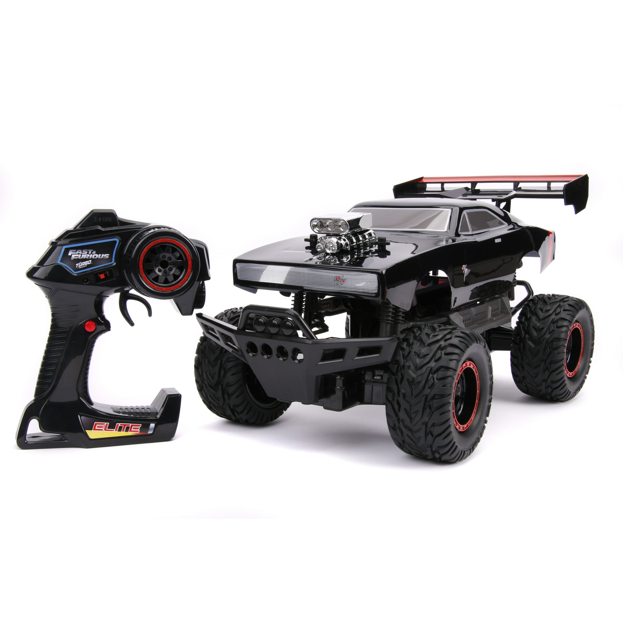 Jada Toys Fast and Furious Elite 4 x 4 RC 1970 Dodge Charger Remote