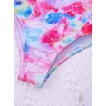 thumbnail image 6 of DPOIS Kids Girls Swimsuit Bathing Suit One Piece Quick Dry Beach Swimwear Colorful Fish Scales 12, 6 of 7