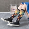 thumbnail image 5 of Naloa Cool Cat With Sunglasses Knee Socks, High Socks Long Stretchy Sock Women Knee High Stocking, Long Socks for Women, 5 of 6