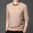 thumbnail image 1 of Blusa y camisa de manga larga con cuello vuelto para hombre, ropa deportiva para el hogar, pijamas, camiseta de color liso, blusa deportiva de manga larga con cuello vuelto, blusa para hombre, blusa d, 1 of 6