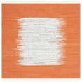 thumbnail image 6 of SAFAVIEH Montauk Tennyson Braided Border Cotton Runner Rug, Ivory/Orange, 2'3" x 6', 6 of 10