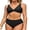 Black, variant on Women Ruched Two Piece Swimsuit Knot Twist Bikini Set V Cut Bathing Suits 2026 Swimwear