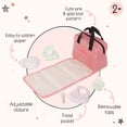 thumbnail image 4 of LullaBaby Baby Doll Diaper Bag Set Diaper Bag & Accessories, 4 of 9