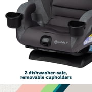 Safety 1st SlimRide 4-in-1 Convertible Car Seat, Grey All Day