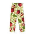 thumbnail image 5 of Balery Cherries and Ladybirds print Men's Pajama Pants,Ultra Lightweight Pjs,Lounge Pant-Medium, 5 of 9