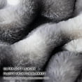 thumbnail image 3 of Cozy Faux Fur Throw Blanket for Couch-Warm Fuzzy Throw Blanket, Soft Plush Thick Bubble Blankets for Bedroom and Living Room, Furry Luxury Blanket, 50 x 60,Tie-Dye Grey, 3 of 7