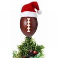 thumbnail image 4 of WMGHA Christmas Tree Topper - 3.5 Inch Soccer Christmas Tree Topper Ornament - Tree Top Decor, Home Xmas Party & Tabletop Display - Sports Themed Top Gift for Men, Senior Fans, Players & Teams, 4 of 9
