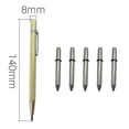 thumbnail image 1 of 6Pcs Tungsten Carbide Tip Scriber Engraving Pen Marking Tip For Glass Ceramic, 1 of 9