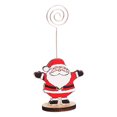 thumbnail image 1 of Titular de nota de Navidad Ounissouiy decoración de madera contrachapada varios patrones, 1 of 6