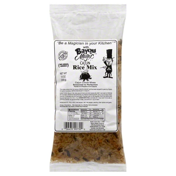 Bayou Magic Products Bayou Magic Rice Mix, 12 oz