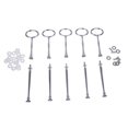 thumbnail image 5 of Wedding Metal 2 Tier Cake Stand Center Handle Rods Fittings Kit, 5 of 5