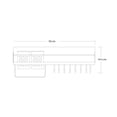thumbnail image 2 of Estante de Acero inoxidable ilios innova Multifuncional Organizador de pared para utensilios y especias con 2 vasos, 2 of 9