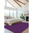 thumbnail image 2 of Solid Color Area Rug for Bedroom 4x6 Ft Purple Super Soft fuzzy Throw Rug Non-Slip Fluffy Plush Indoor Floor Carpet for Living Room Nursery Home Decor, 2 of 8