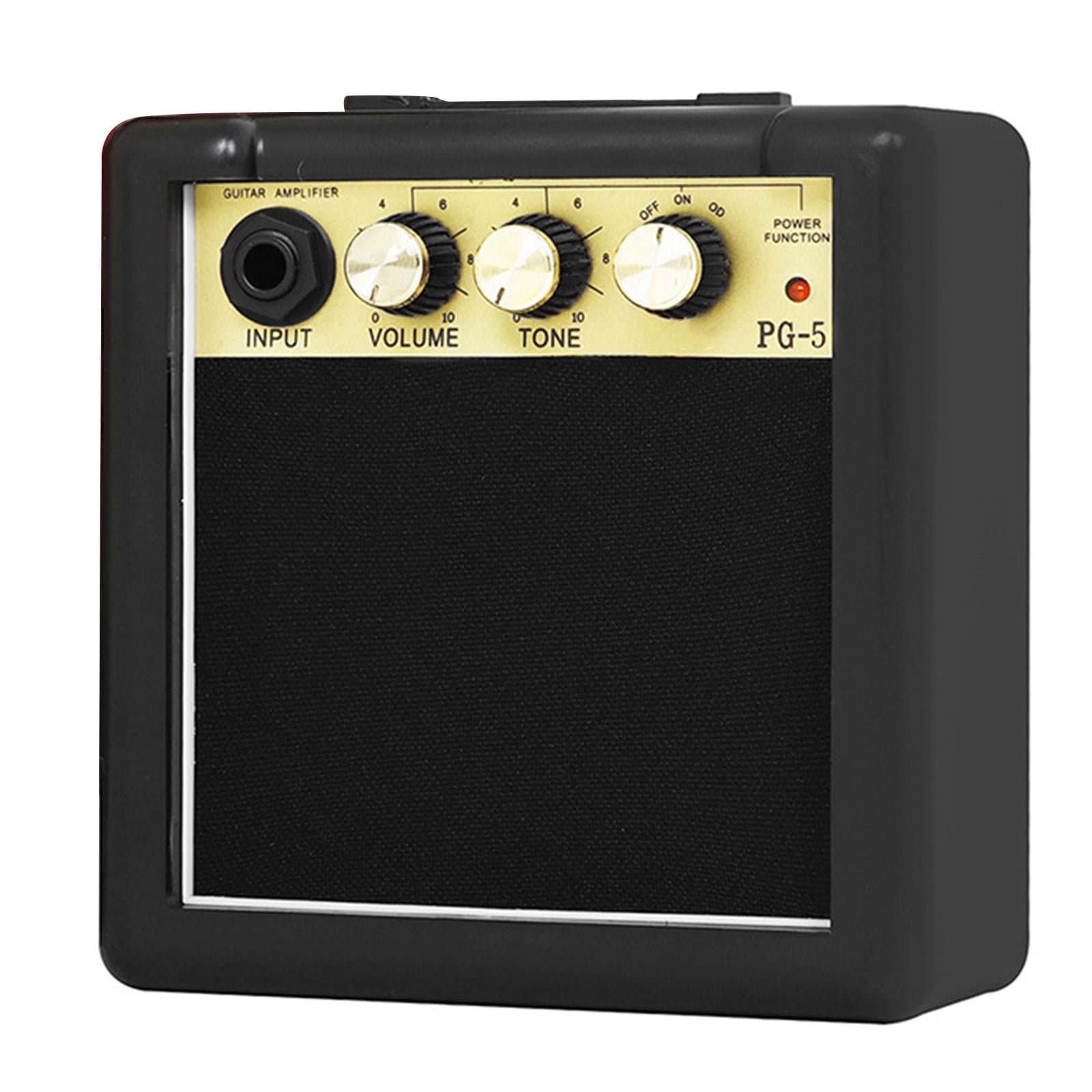 QccHieUs Guitar Amplifier Bass Amplifier Instrument Accessory Practices Versatile 5W Mini