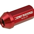 thumbnail image 2 of DNA Motoring LN-ZTL-9019-15-RD 20-Piece M12 x 1.5 Aluminum Alloy Wheel Lug Nuts + Deep Drive Extension (Red), 2 of 4