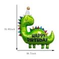 thumbnail image 2 of Set de decoración para fiesta de cumpleaños de dinosaurio con globos de 35", 2 of 5