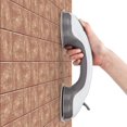 thumbnail image 2 of SalonMore Grip Handle Bath Shower Suction Grab Bar Safety Cup Rail Tub, 2 of 5