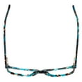 thumbnail image 4 of Calabria Splash 62 Designer Reading Glasses in Turquoise +1.00, 4 of 4