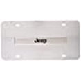 thumbnail image 3 of Automotive Gold License Plate JEE.N.CC Jeep; Chrome Plate With Chrome Logo Bar/Black Logo; Stainless Steel, 3 of 3
