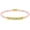 Dont Pink-Gold, variant on Dont Let The Hard Days Win Beaded Inspire Bracelet for Women, Stainless Steel, Crystal, Style I5783