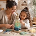 thumbnail image 7 of DIY Lighted Sea Glass-Style Lighthouse Kit Collection, DIY Sea Glass Lighthouse Kit with Pieces & Guide, Adults Craft Kit, Handmade Ocean Beach Decor Gift for Craft Lovers.C, 7 of 7