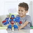 thumbnail image 5 of Transformers Dinobot Adventures Optimus Prime T-Rex Converting Toy with Lights and Sounds, 9+ Inch Action Figure, Ages 3 and Up, 5 of 5
