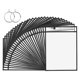 thumbnail image 1 of Bolsillos de Borrado en Seco: Bolsillos Reutilizables para Escribir y Limpiar, para Profesores, ÚTiles Escolares, Hojas de Trabajo de Oficina, 1 of 7