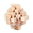 thumbnail image 3 of WoodPuzzle Brain Teaser Toy Games for Adults / Kids, 3 of 8