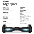 Gotrax Edge Hoverboard for Kids Adults, 6.5" Tires 6.2mph & 2.5 Miles