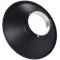 thumbnail image 2 of 120 Degree Wide Angle Photography Flash Reflector Mount Diffuser Dish Aluminum Alloy Shooting Accessories, 2 of 6