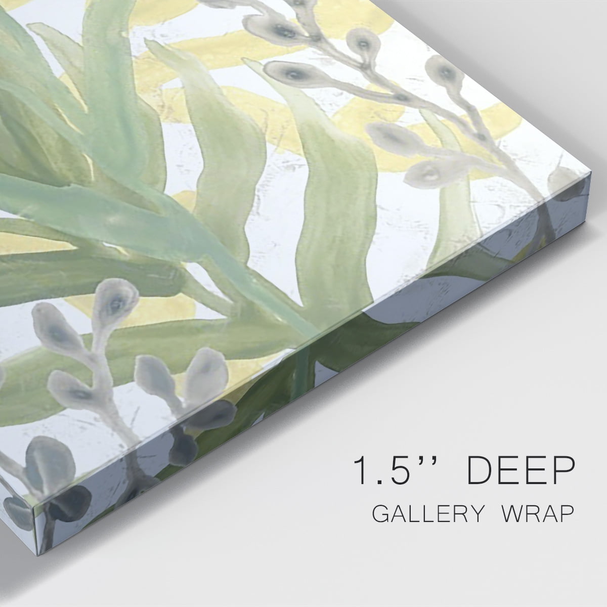 Sea Grass Fresco IV Premium Gallery Wrapped Canvas - Ready to Hang