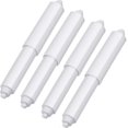 thumbnail image 1 of 4 Pieces Toilet Paper Holder Roller Replacement Plastic Spring Loaded, Paper Holder Insert (White), 1 of 4