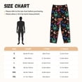 thumbnail image 4 of Lsque Animals Under Water Print Women's Pajama Pants, Lounge Pant - Comfortable Home Wear,Elastic Waistband, Stylish Design-Medium, 4 of 9