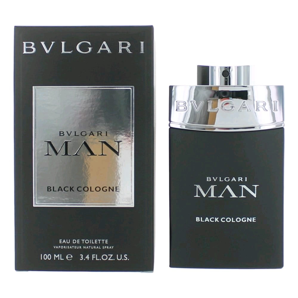Bulgari Bvlgari Man Black Cologne by Bvlgari, 3.4 oz Eau De Toilette