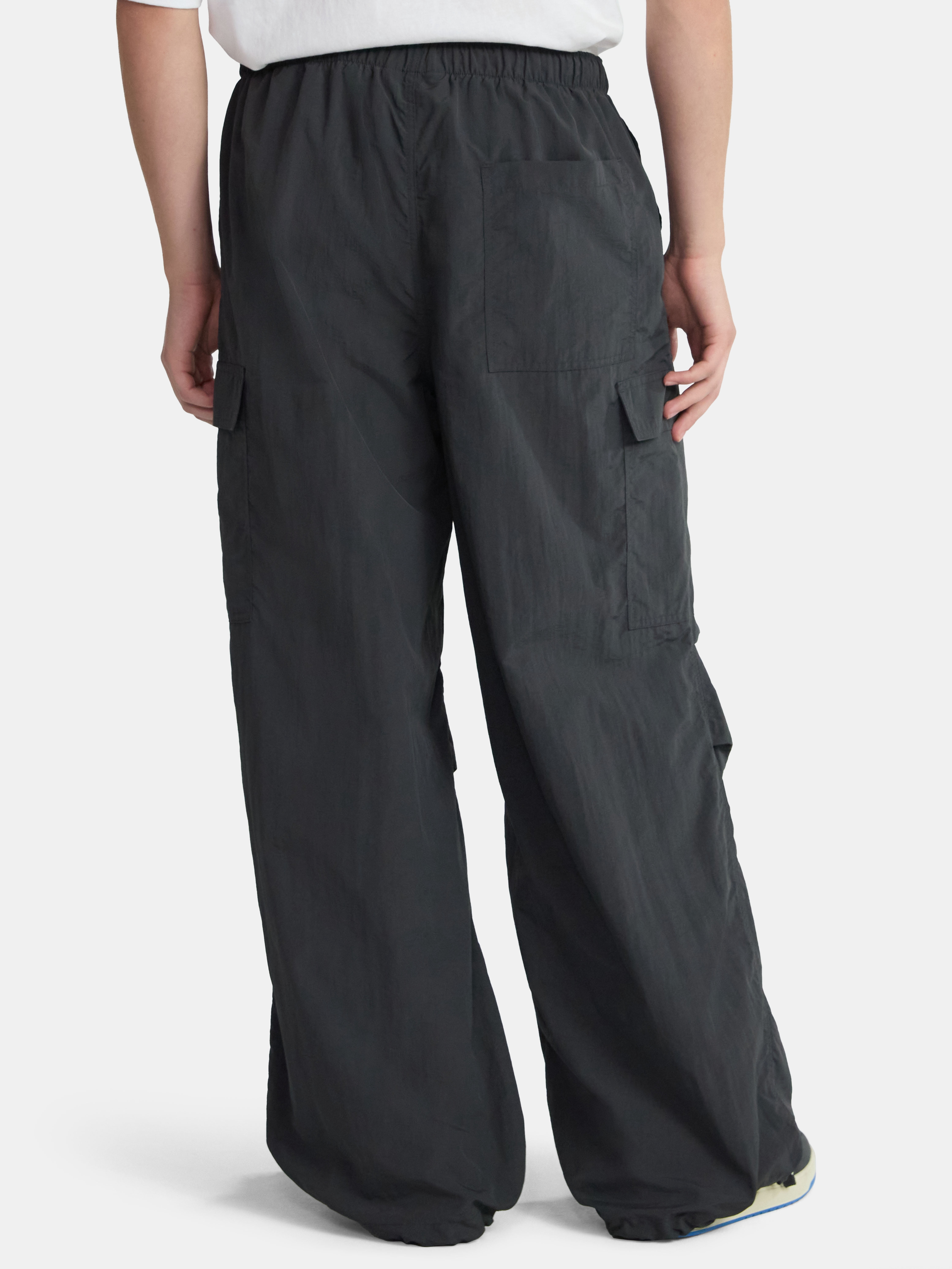 No Boundaries Nylon Parachute Cargo Pants, Men's & Big Men's