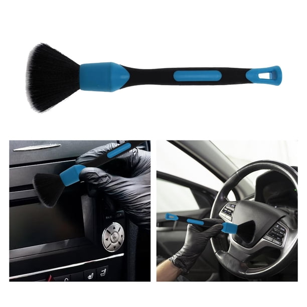 Cepillo para Detalles de Vehículos Multiusos para #Automotive Insignias Exteriores Paneles Interiores Estilo A shamjiam Cepillo para detalles de automóviles