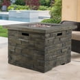 thumbnail image 1 of 40000 BTU Grey Gas Fire Pit Table for Enjoying Warm Nights, 1 of 7