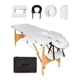 thumbnail image 1 of Cama De Masaje Angosta Vanlig Madera Maldiva Blanca, 1 of 4
