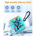 thumbnail image 4 of Funda para AirPods Boaretiu Blossom de cuarta generación con llavero, 4 of 6