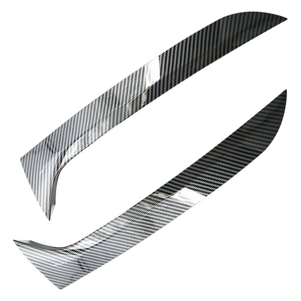 Riwesomey 1 par de Deflector de cola de coche, alerón lateral trasero, visera de ventana, protector de lluvia, reemplazo para MK1 2007-2016 Vehículos, repuestos y accesorios Mis No.02