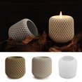 thumbnail image 4 of Mesh Candle Jar Silica Mould DIY Concrete Flower Pot Storage Box Resin Holder, 4 of 10