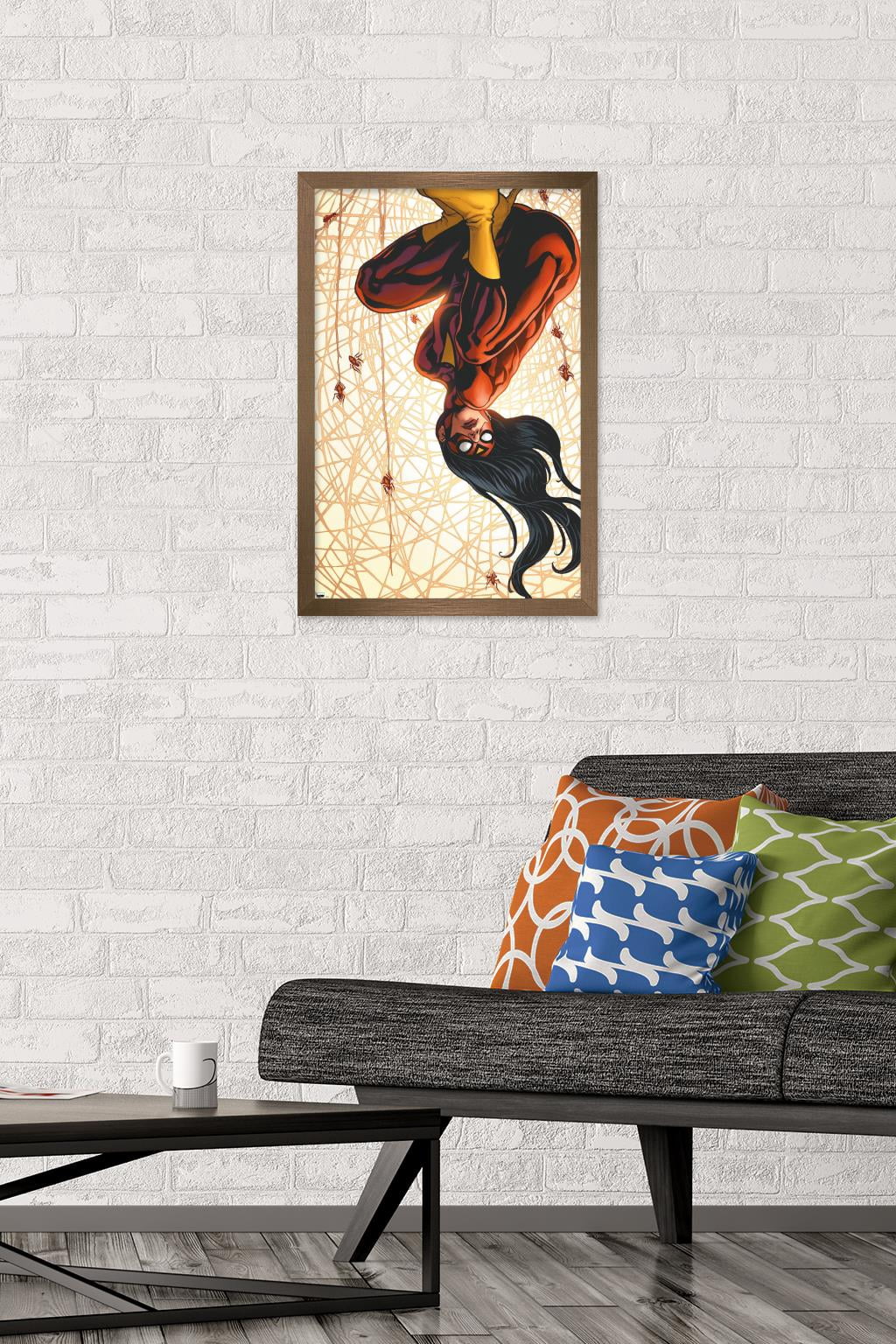 Marvel Comics - Spider Woman - The New Avengers #15 Wall Poster, 14.725" x 22.375", Framed