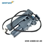OVERSEE 65W-43800-02-4D For Yamaha F25 F30HP 40HP Outboard Single Ram Power Tilt Trim Unit  Silver Color 65W-43800