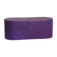 thumbnail image 1 of Estuche rígido para bolsa de almacenamiento de secador de pelo, a prueba de polvo, protección, Estuche de Viaje portátil compacto impermeable, soporte Púrpura, 1 of 8