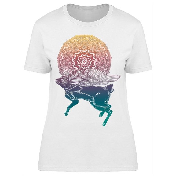 Winged Flying Magic Beast  T-Shirt Women -Image by Shutterstock, Female Large