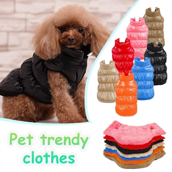 Ympkerial Dog Winter Coat Fullbody Snowsuit, Windproof Waterproof Puffer Jacket with Legs for Small Dogs, Fleece Lined Warm Puppy Snowsuit, Christmas Black XXXL
