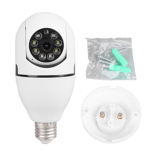 Cámaras de seguridad WiFi Control remoto inteligente inalámbrico Cámara de vigilancia panorámica HD para el hogar interior 110 a 240V